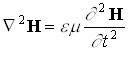 Вывод волнового уравнения этап 6