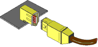 IEEE1394connector